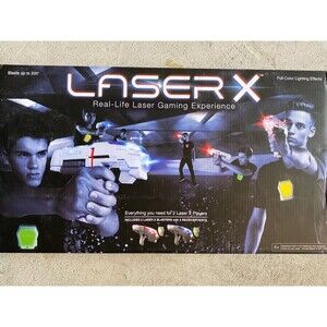 Laser X Sport Blaster 2 Players, 200ft Range Includes 2 Blasters & Sensors